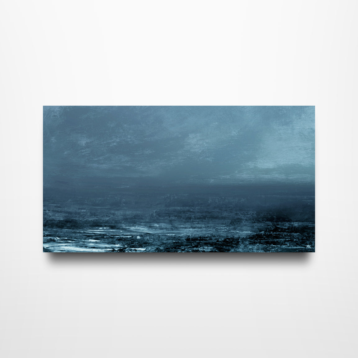 Blue Longrock - Canvas Print