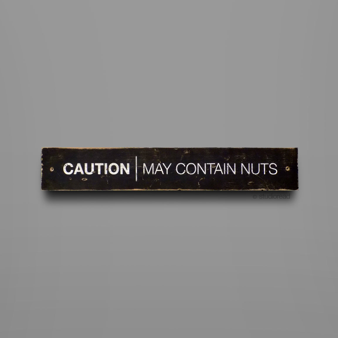 May contain nuts - Sign